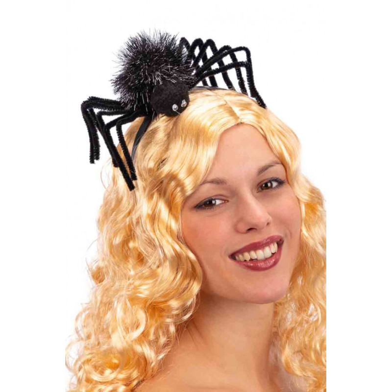 Čelenka s pavoukem halloweenská